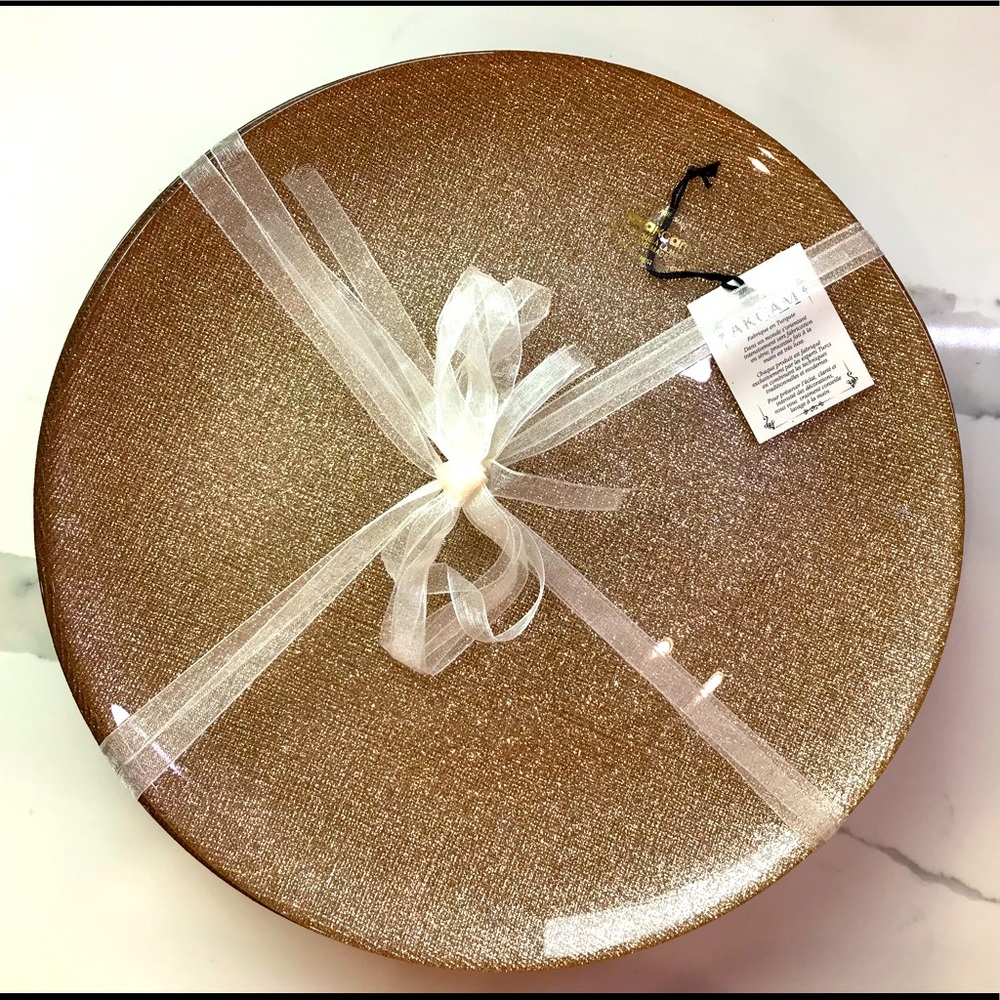 Handmade Turkish dinner plates set of 4